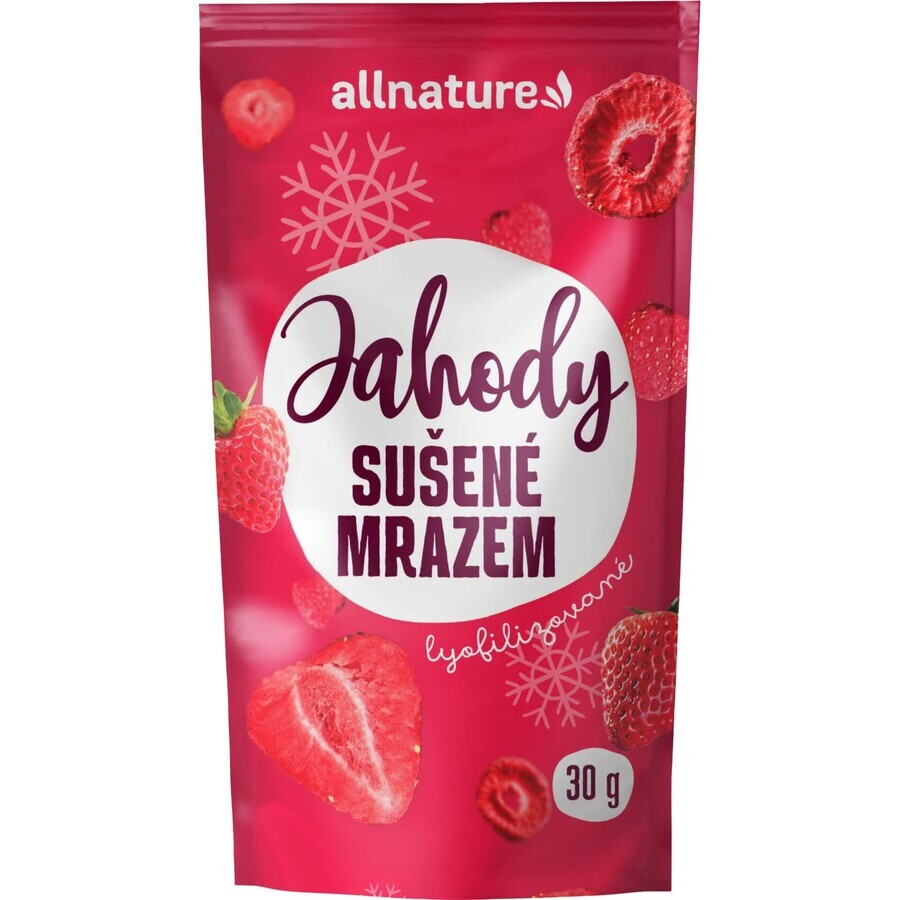 Allnature fraises lyophilisées 30 g