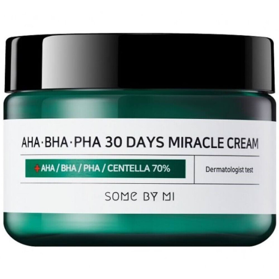 Some by me AHA BHA PHA 30 Days miracle cream, crème apaisante 50 ml