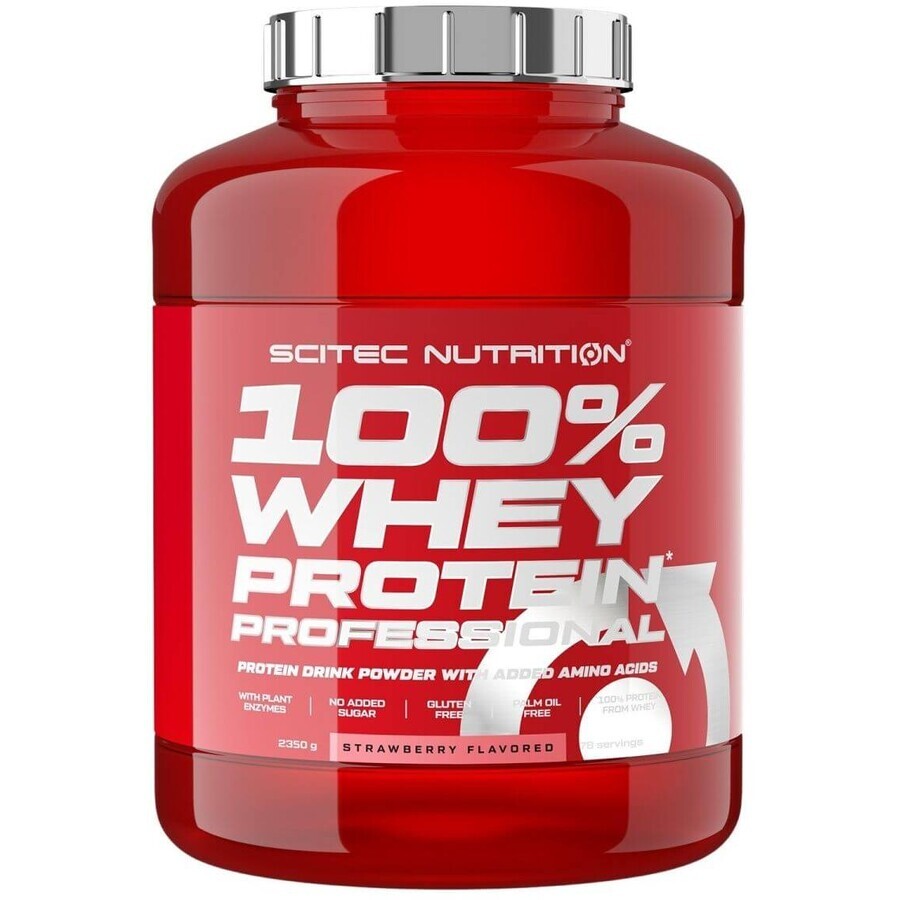 Scitec Nutrition 100% Whey Protein Professional Strawberry 2350 g