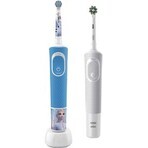 Oral-B Family - Vitality Pro Protect X D103 weiß + D100 gefroren