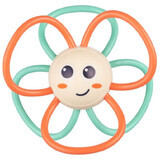 Teether Baby Canpol with Sunflower rattle