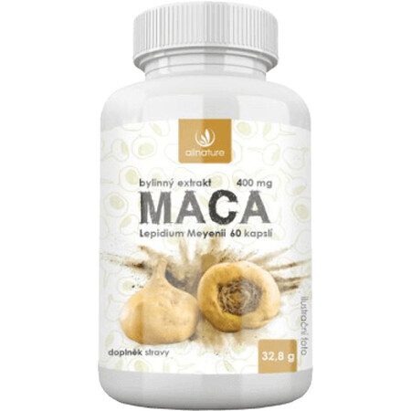 Allnature Maca herbal extract 60 capsules