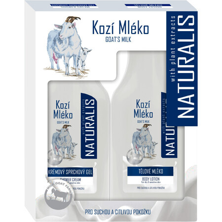 Naturalis goat milk gift box 2 x 350 ml