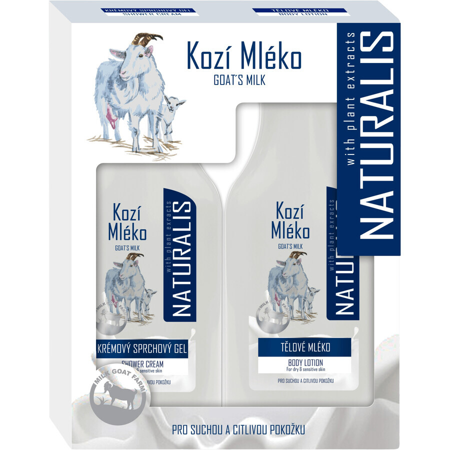 Naturalis goat milk gift box 2 x 350 ml