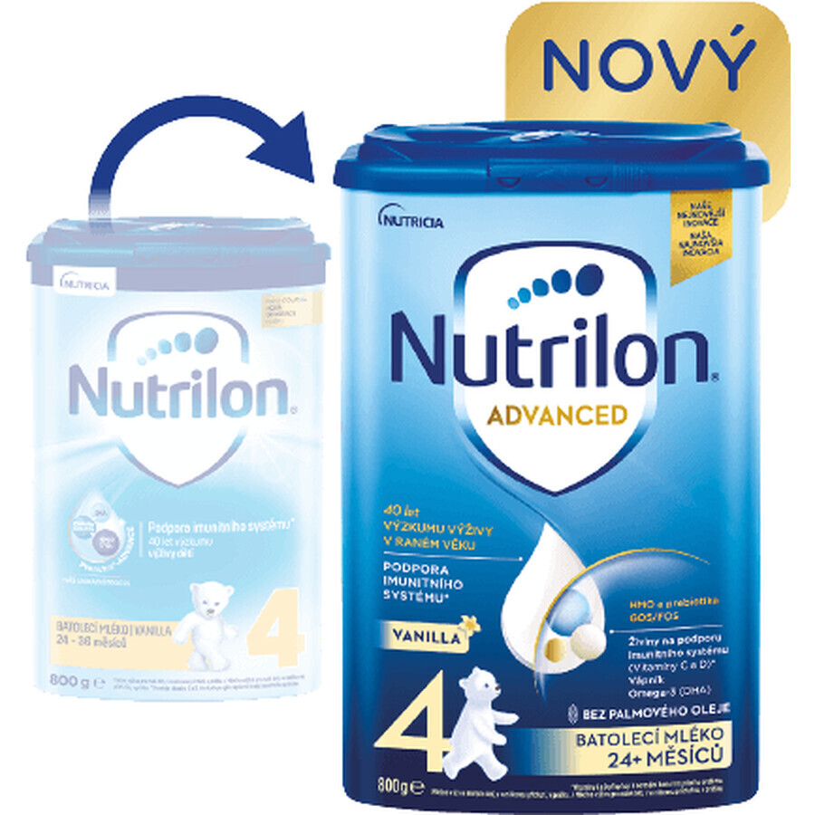 Nutrilon 4 Advanced Toddler vanilla milk powder 800 g