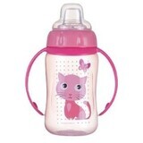 Canpol babies Training cup with handles Cute animals kitty cat 320 ml