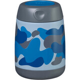 B. box Food mini thermos - bleu camouflage 210 ml