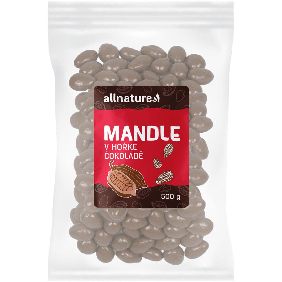 Almendras Allnature en chocolate negro 500 g