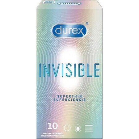 Durex Invisible 10 buc