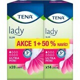 Tena Lady Slim Ultra Mini serviettes d'incontinence 42 pcs