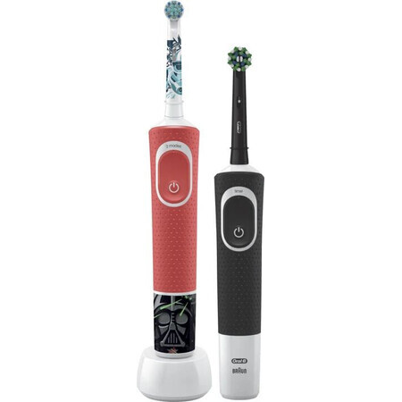 Oral-B Familie - Vitality Pro Protect X D103 schwarz + D100 Starwars