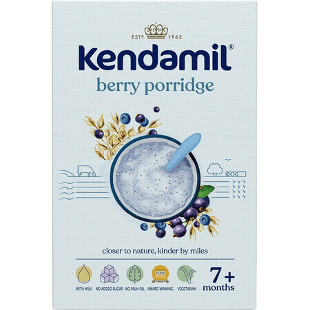 Kendamil Porridge au lait avec baies 7m+ 150 g