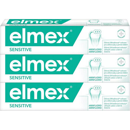 Elmex Dentífrico Sensible 3 x 75 ml