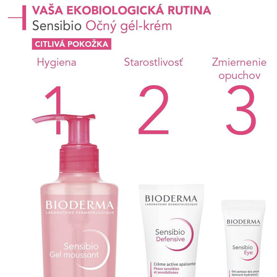 Bioderma Sensibio Gel pour les yeux 15 ml