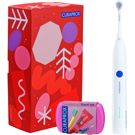 Cutie cadou Curaprox Hydrosonic EASY + set de călătorie