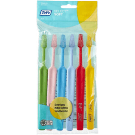 TePe Select Brosse à dents douce 6 pcs