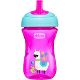 Chicco Chicco Advanced Cup with sippy cup with pink mouthpiece 12m+ 266 ml