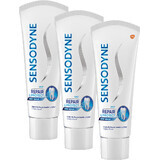 Sensodyne Repair & Protect toothpaste for sensitive teeth 3 x 75 ml