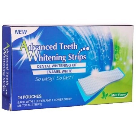 Strisce sbiancanti per denti, 28 pezzi, EverWhite