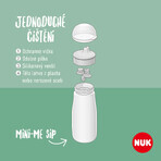 Nuk Plastik Mini-Me SIP grün Flasche 300 ml