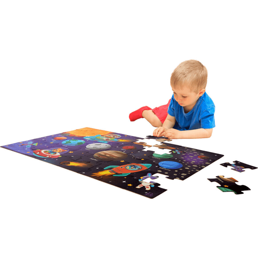 B-Toys Maxi Puzzle - Système solaire 48 pièces