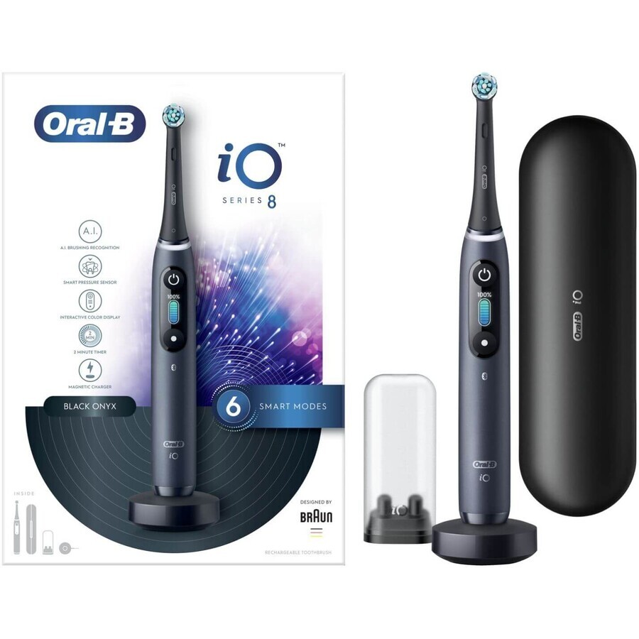 Oral-B iO Series 8 Black Electric Toothbrush