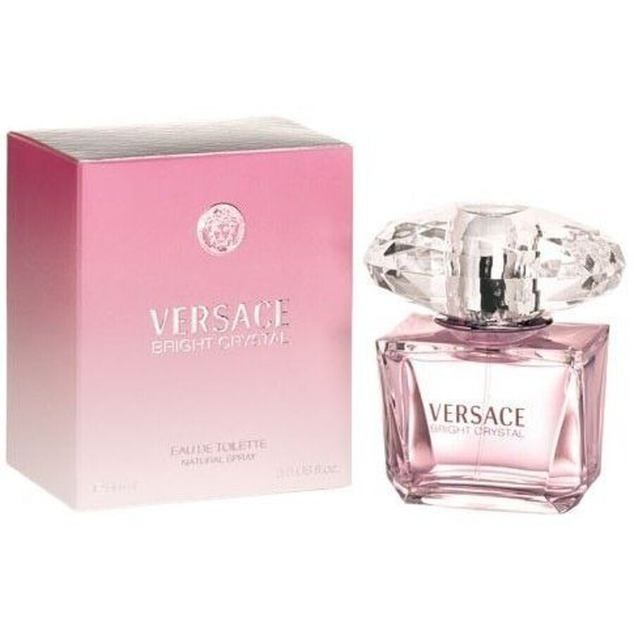 Versace Bright Crystal, Eau de toilette pour femmes 200 ml