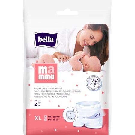 Bella Mamma Bragas de Malla XL 2 piezas