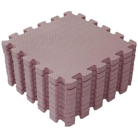 Tapis de jeu Baby Dan Dusty Rose 90x90cm Dusty Rose 9 pièces