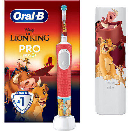 Oral-B Pro Kids Pro Elektrische Zahnbürste mit König der Löwen-Design