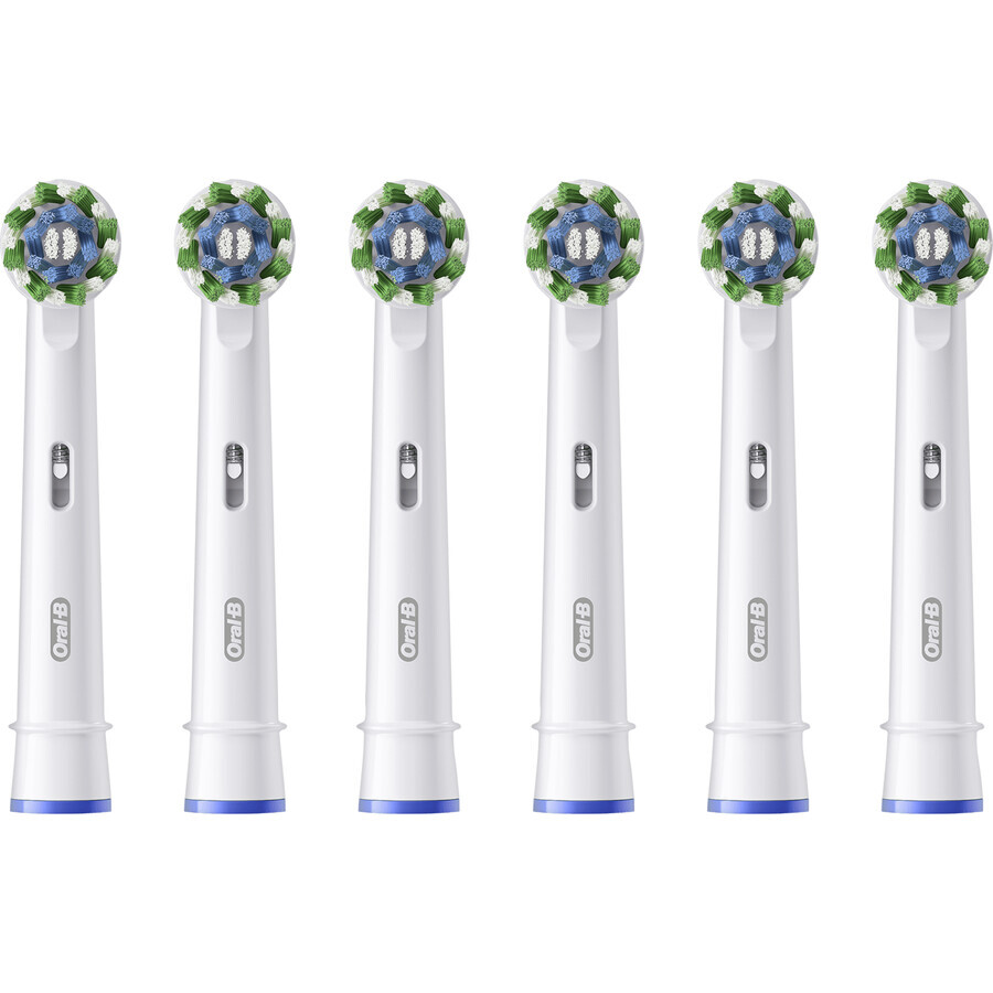 Oral-B Pro Cross Action têtes de remplacement 6 pcs