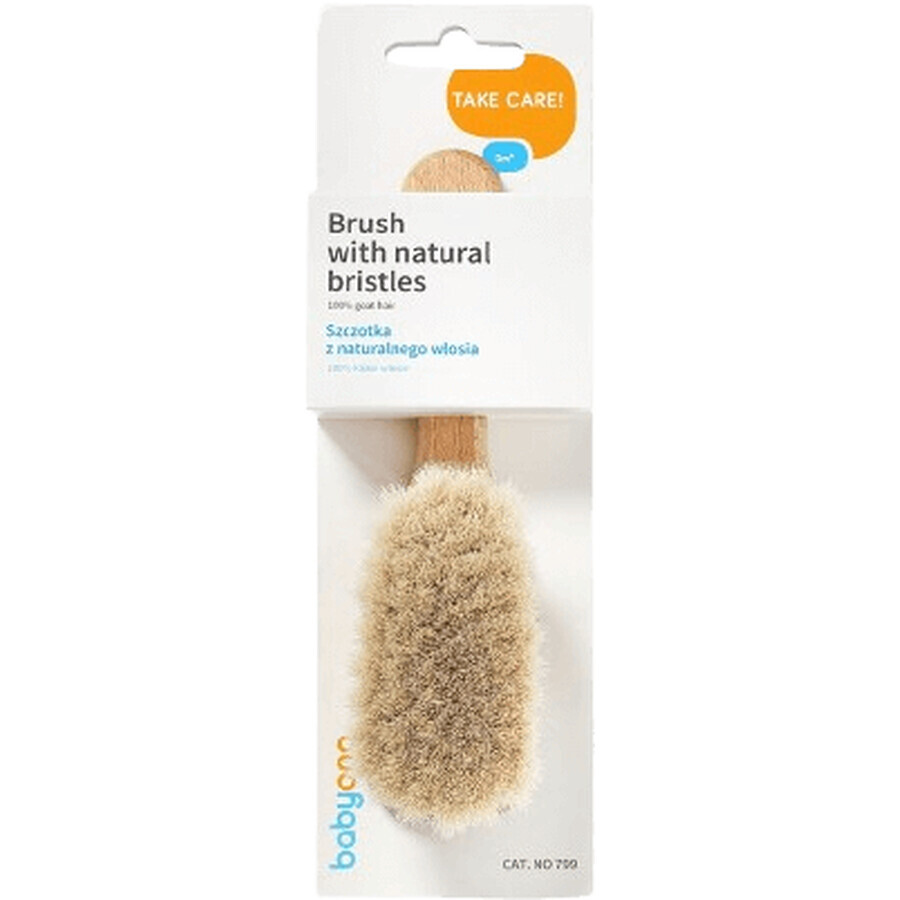 BabyOno brushes with natural bristles