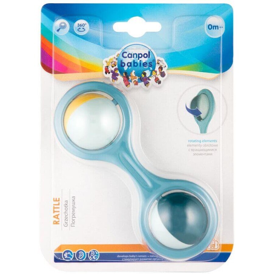 Canpol babies Spin rattle blue