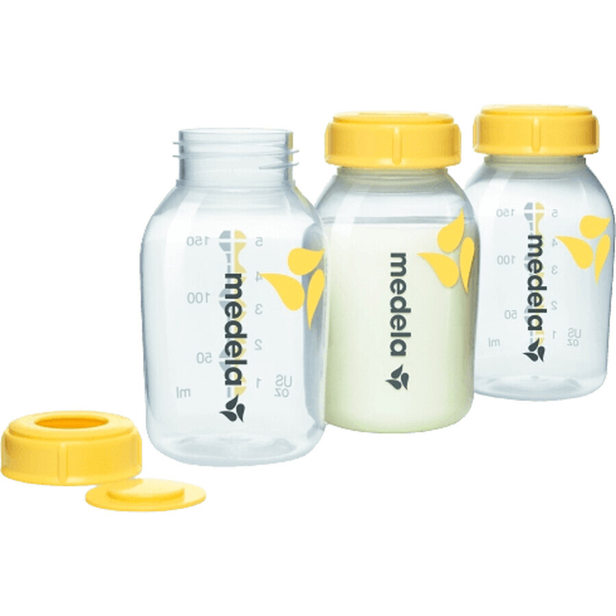 Medela Milchvorratsflaschen-Set 3 x 150 ml