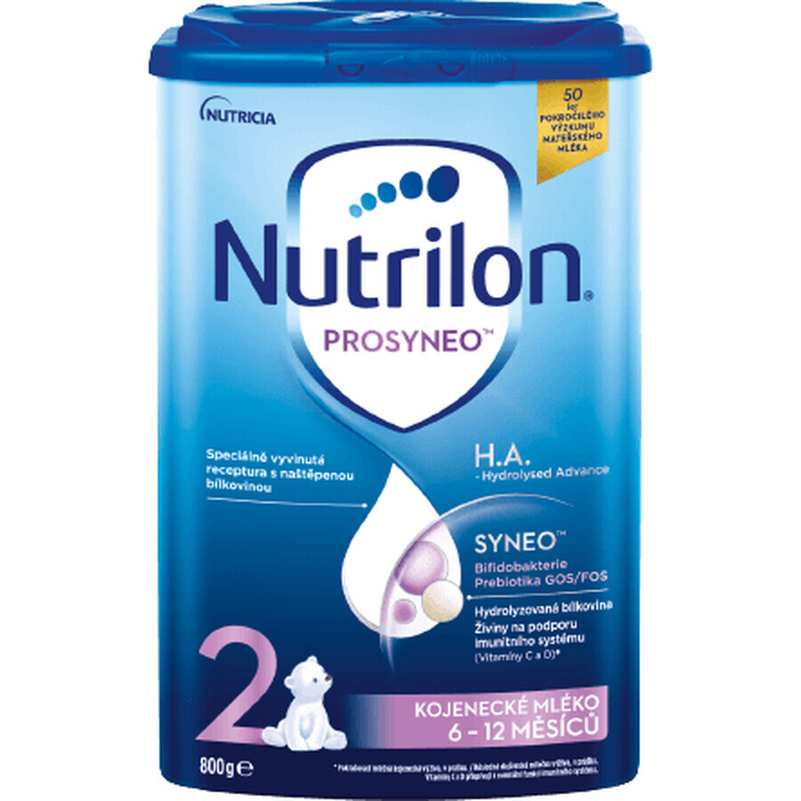 Nutrilon 2 Prosyneo PLV uit Groot-Brittannië. 7 maanden 800 g