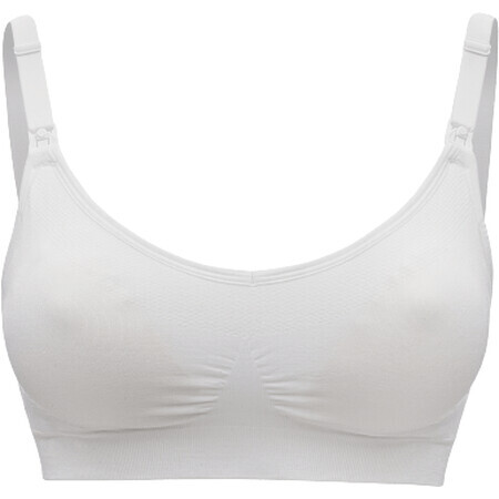 Soutien-gorge de maternité et d'allaitement Medela Ultra Keep Cool, blanc L