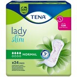 Serviettes pour incontinence Tena Lady Slim Slim Normal 24 pcs