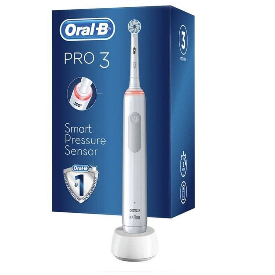 Cepillo de dientes Oral-B Elktric Pro 3000 Blanco