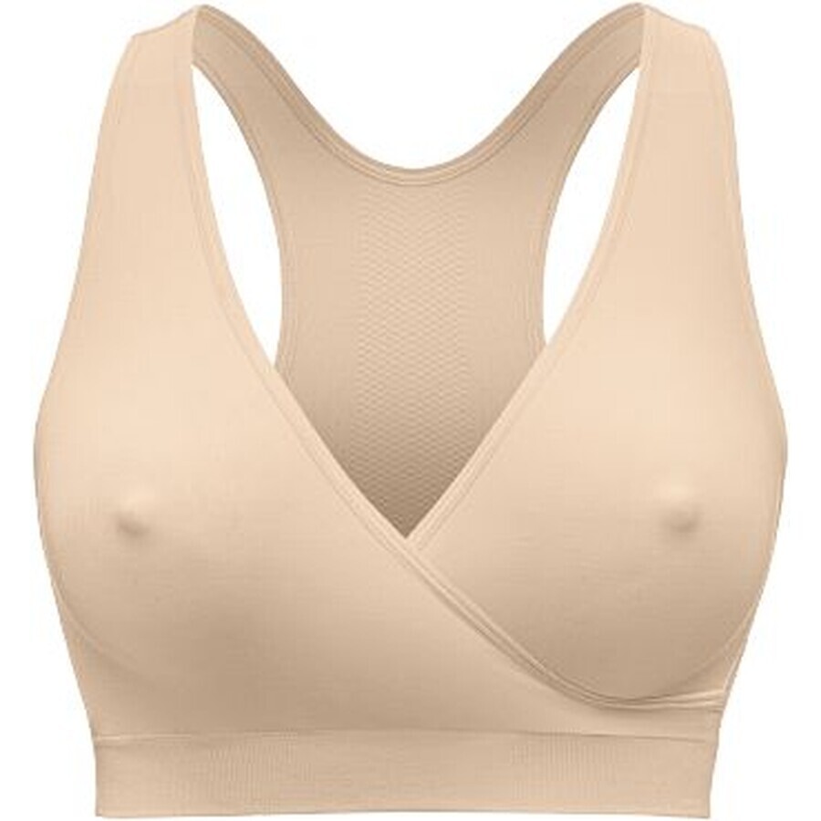 Soutien-gorge de nuit de maternité et d'allaitement Keep Cool de Medela, beige M