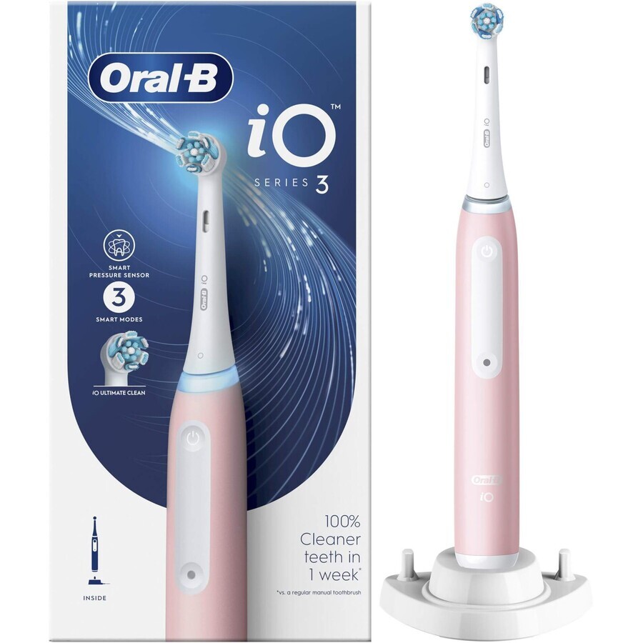 Oral-B iO 3 elektrische Zahnbürste rosa