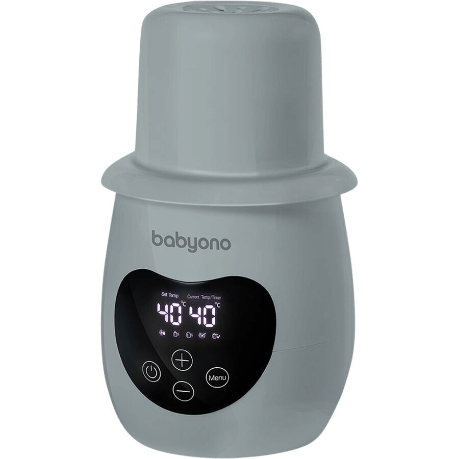 BabyOno Riscaldatore e sterilizzatore digitale Grigio miele