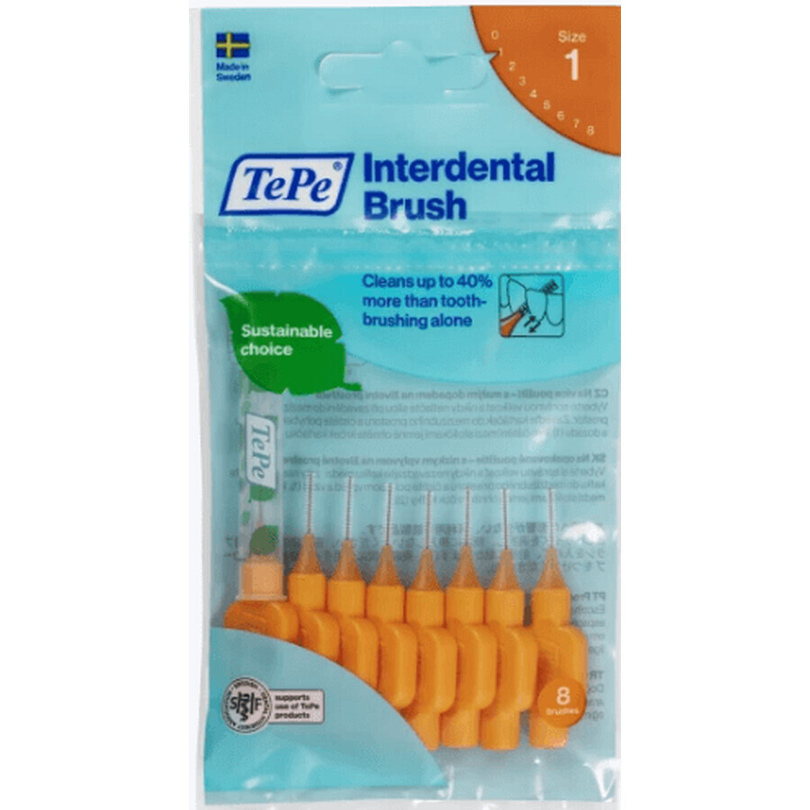 TePe Interdental brushes 0,45 mm 8 pcs