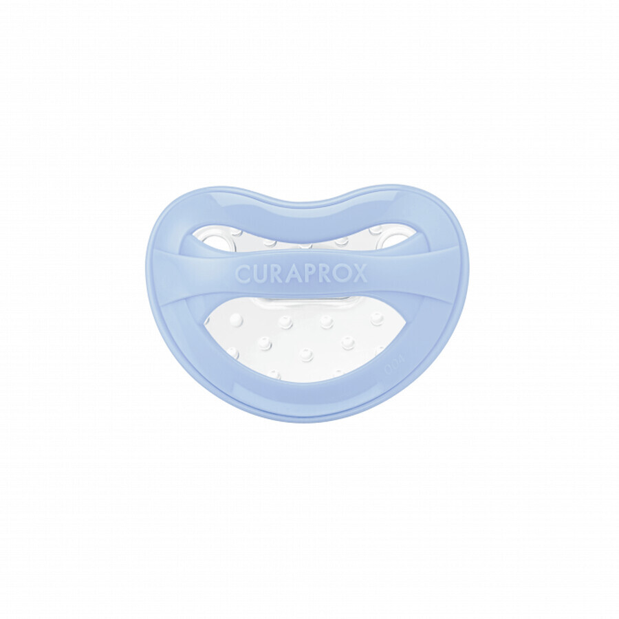 Curaprox Soother Baby de la 2,5 ani, mărimea 2, albastru