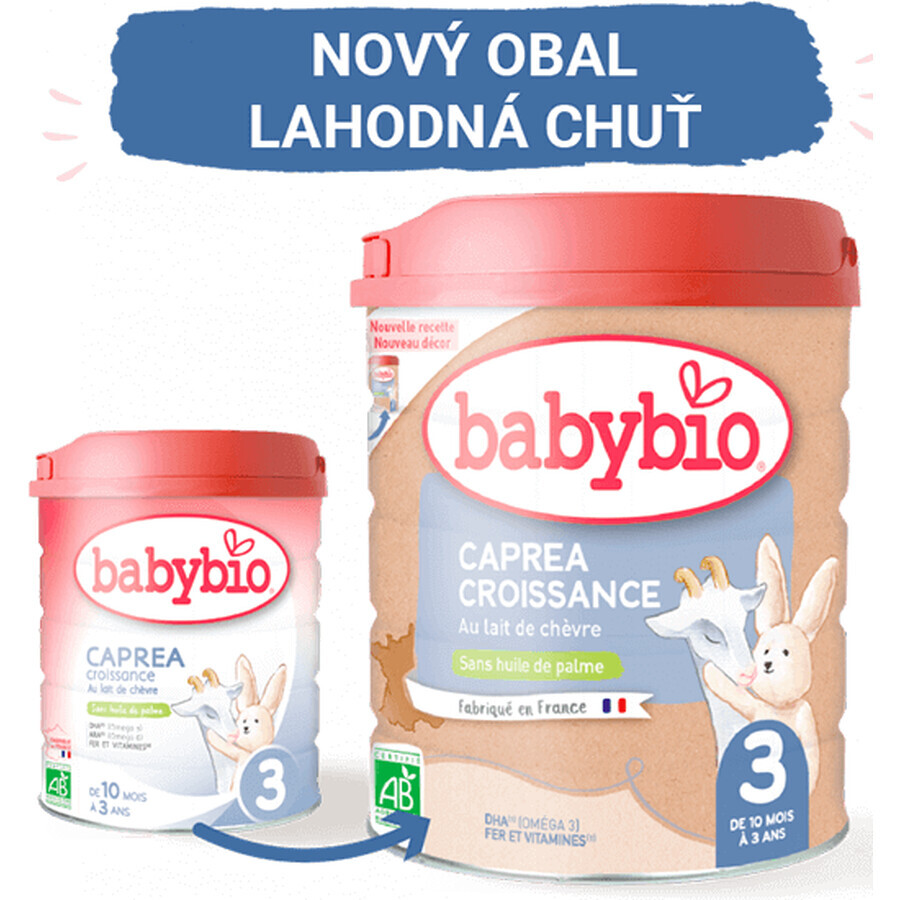 Babybio Lait de chèvre pour nourrissons Caprea 1, 800 g