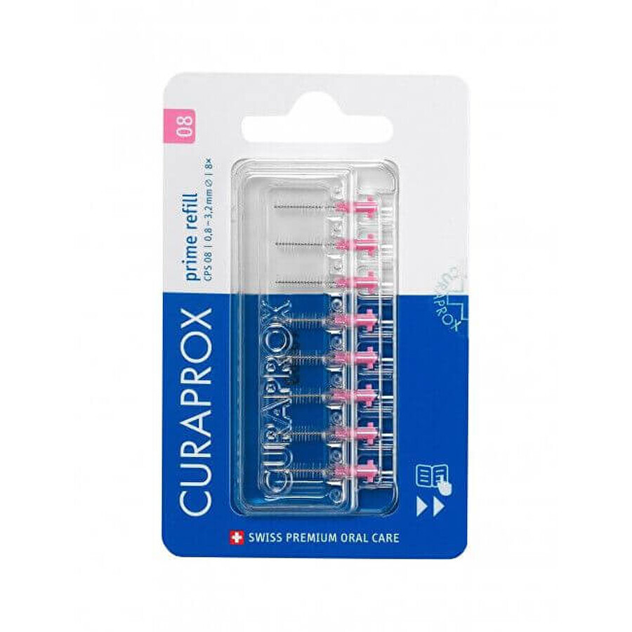 Curaprox CPS 08 Recharge de blisters 8 pcs