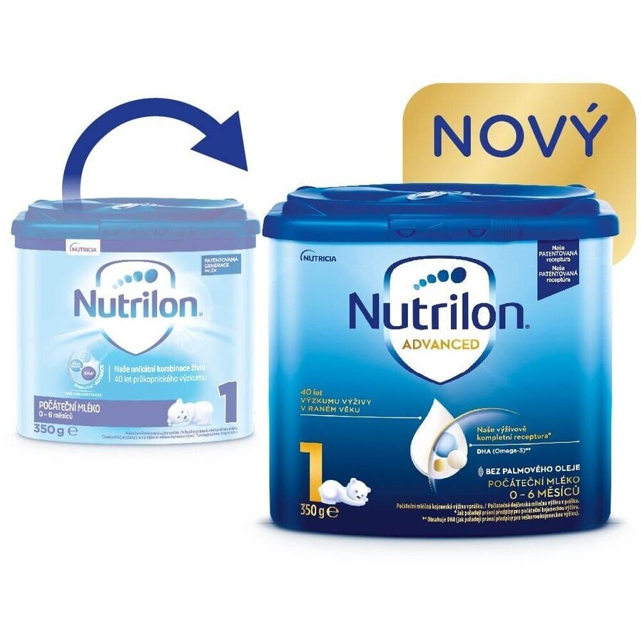 Nutrilon Advanced 1 lait maternisé en poudre 350 g