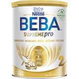 Nestlé Beba SUPREMEfor 2 lait infantile à partir de 6 mois 6HMO 800 g