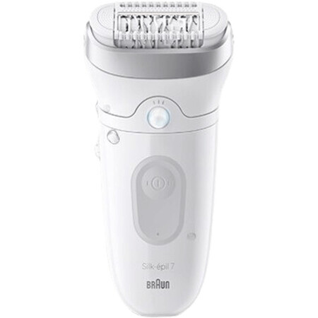 Braun Silk-épil 7, Depiladora 7-041, blanco/plateado