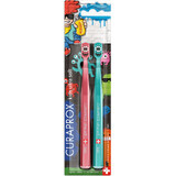 Curaprox CS enfants, ultra doux DUO Graphite édition 2 pcs