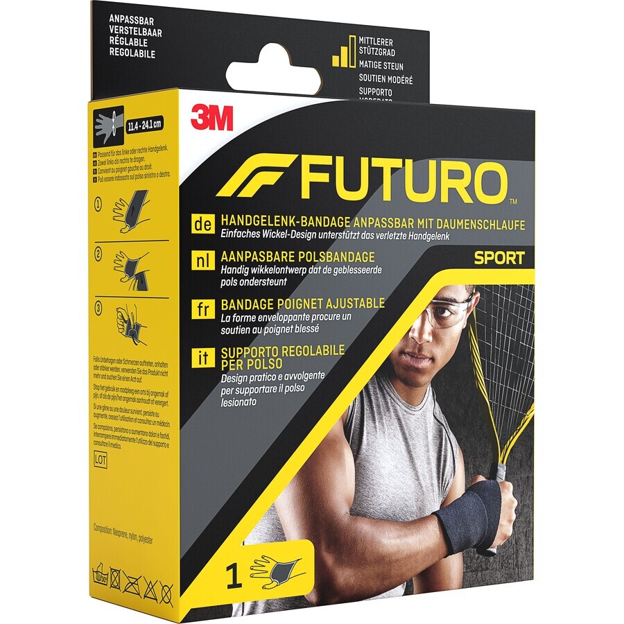 3M Futuro SPORT Support de poignet réglable